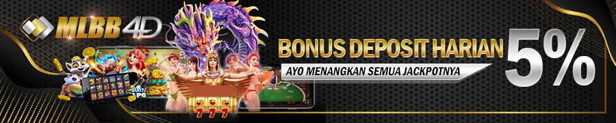 Bonus Deposit Harian 5% MLBB4D